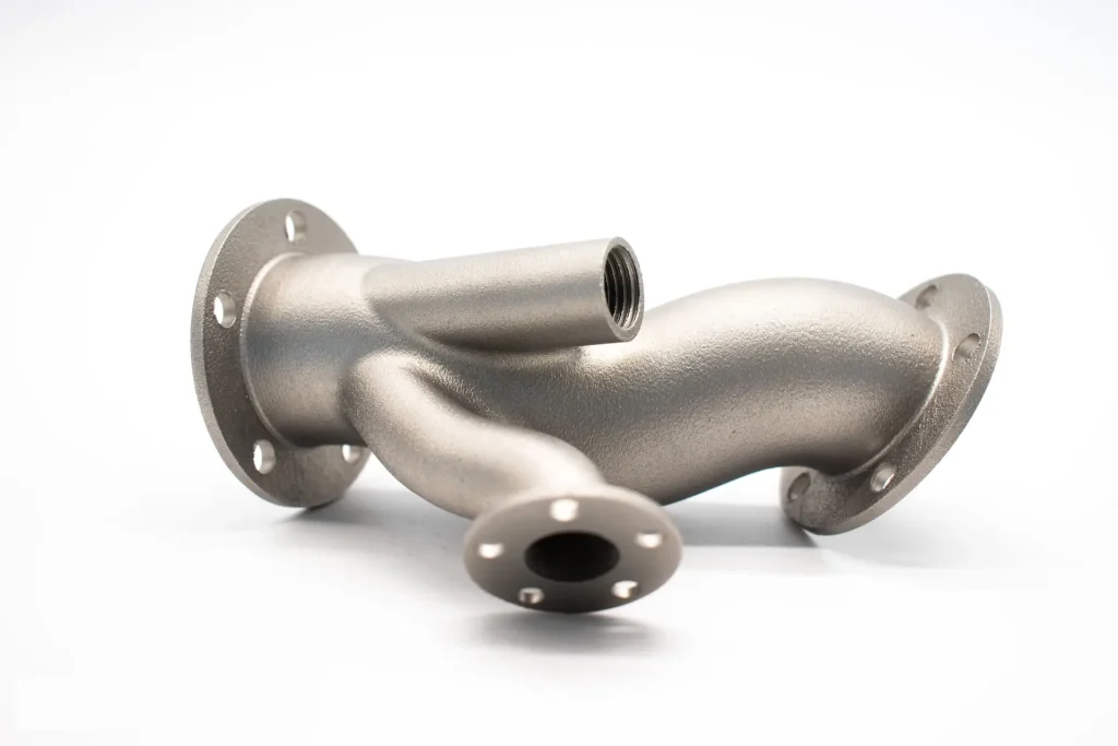 Metal pipe connector