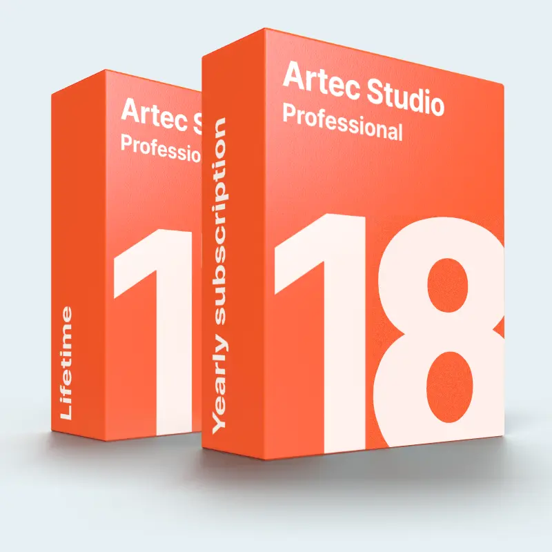 Artec Studio 18 boxes Artec Studio 18 boxes