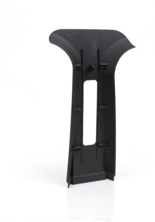 PolyJet ToughONE Black Automotive Pillar Cover Rear Side Vertical PolyJet ToughONE Black Automotive Pillar Cover Rear Side Vertical
