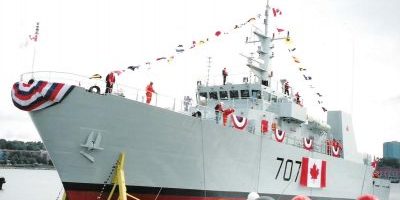 Canadian Defense Vessel Canadian Navy Maritime Coastal Defense Vessel