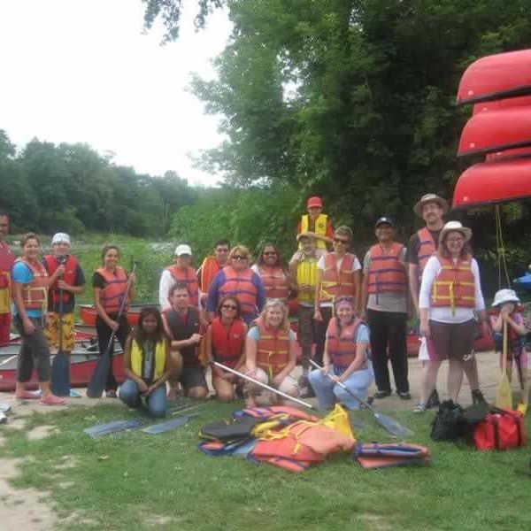 Excursion en canoë à Javelin