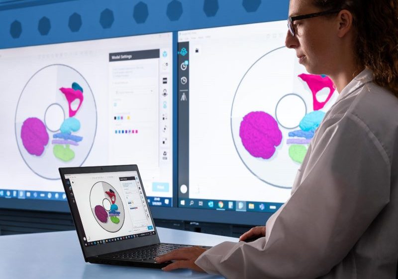 Flux de travail pour l'impression 3D MediJet