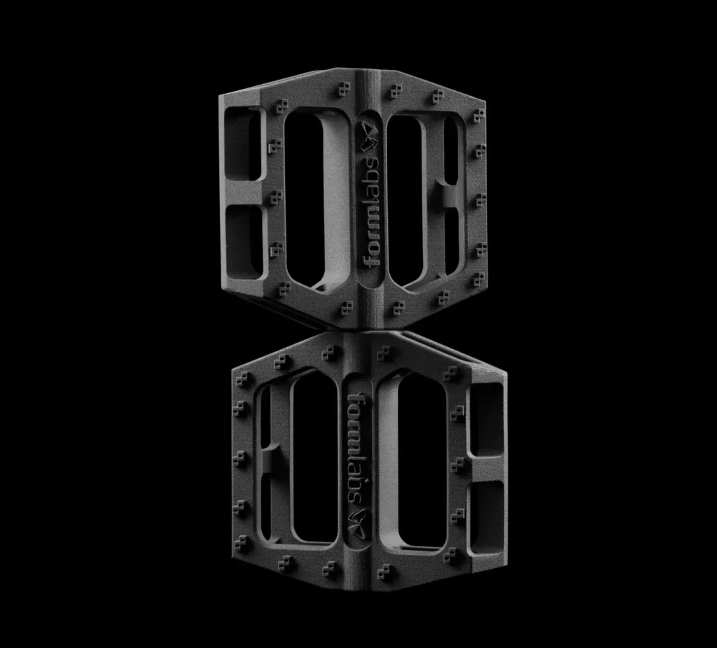 Exemple de pièce fabriquée à l'aide de la pédale Formlabs Fuse 1+ 30 W