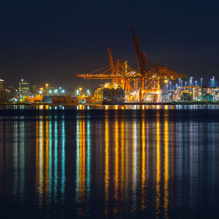 Chantier naval de Seaspan Vancouver