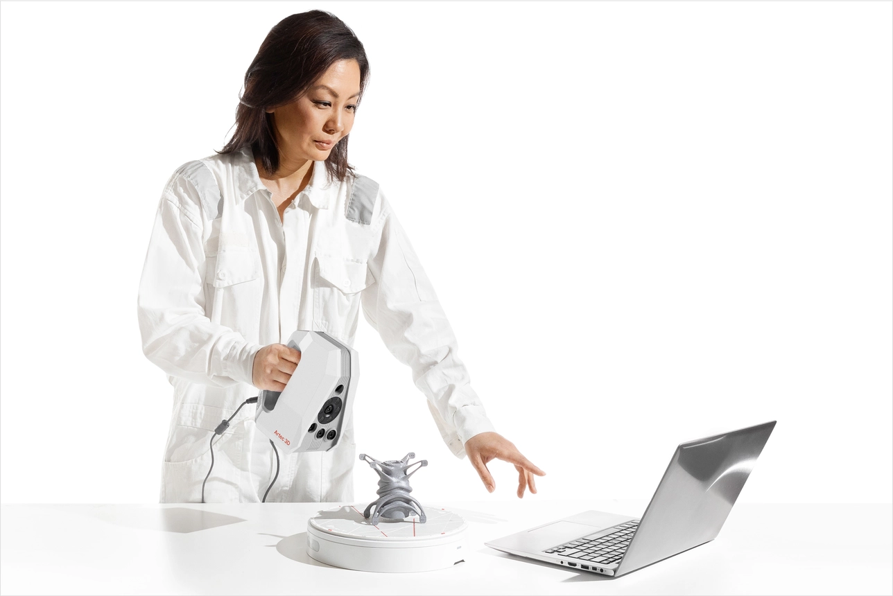 Target free 3D scanning