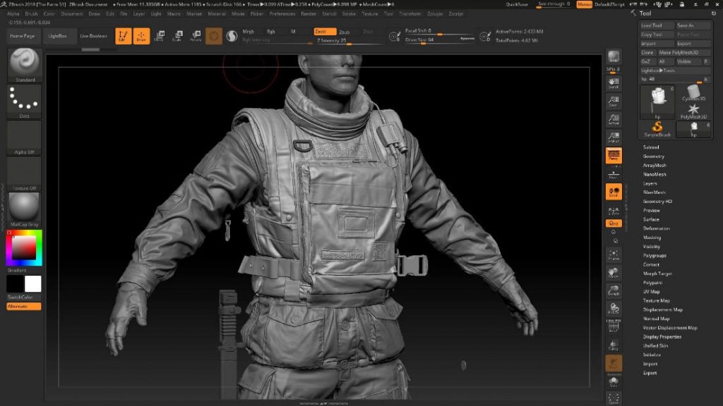 WW3 3D Scanned Model