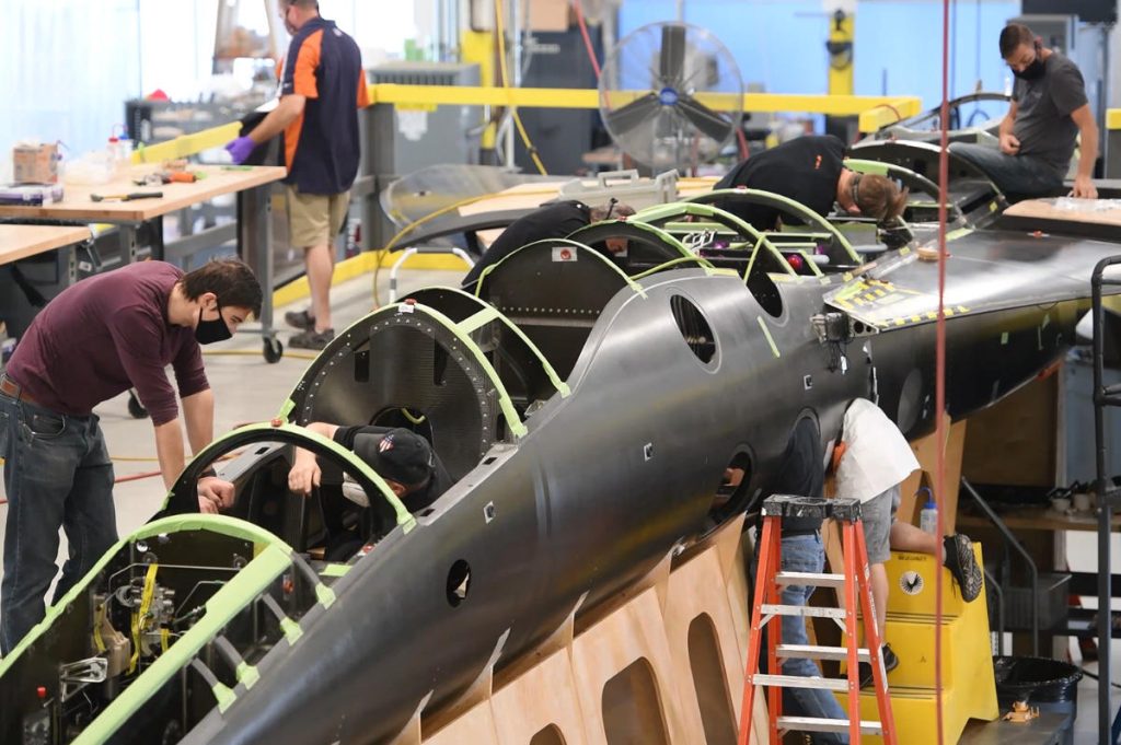 XB-1 Plane Production