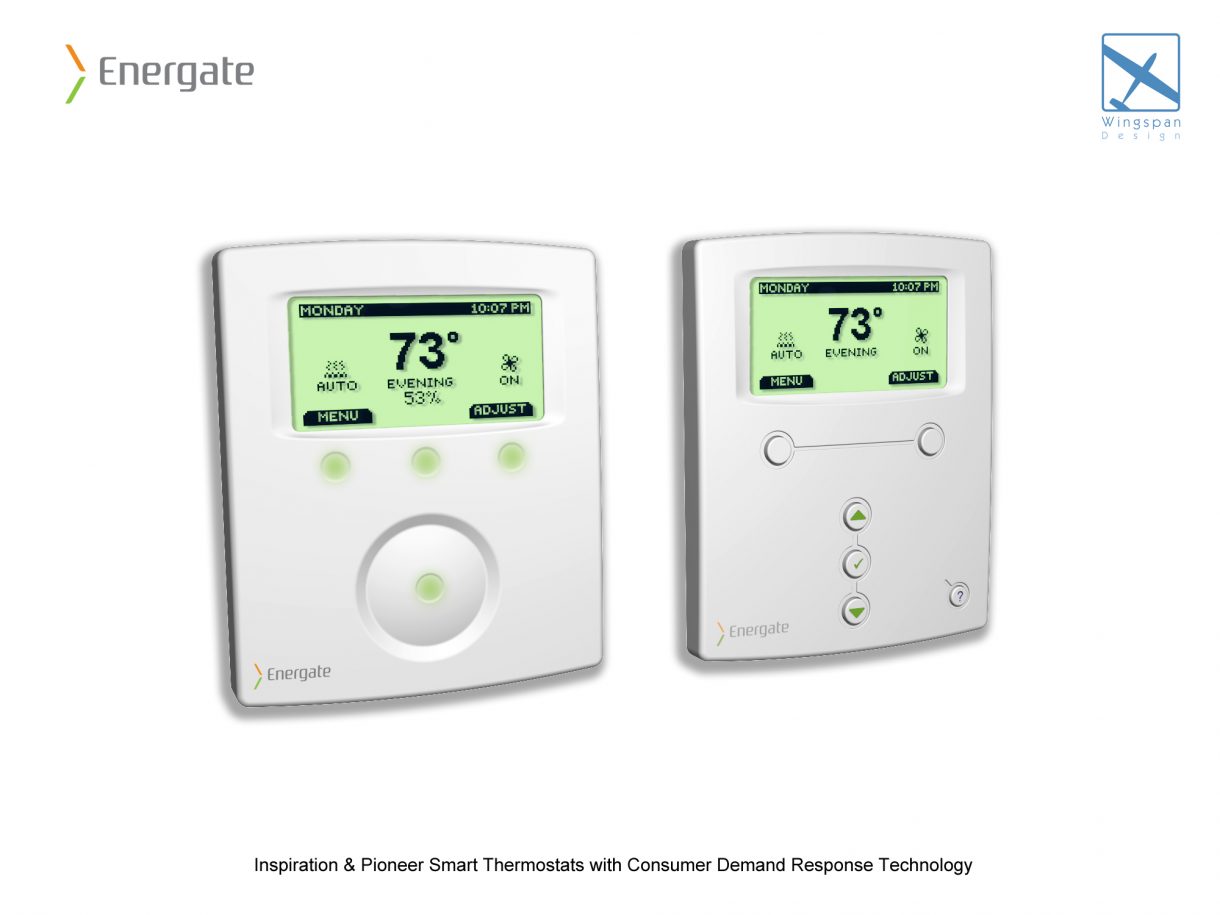 Winner of the 2010 Javelin Green Design Contest - Wingspan Design, Ottawa, Ontario 5 Energate Thermostats Contest