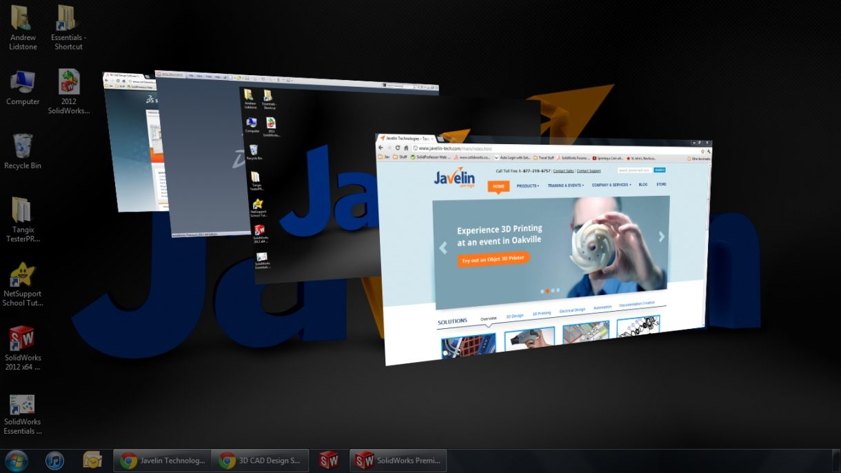 Windows Aero Themes and SolidWorks Performance 7 Aero