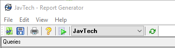 EPDM - Using the Report Generator 13 Query tools