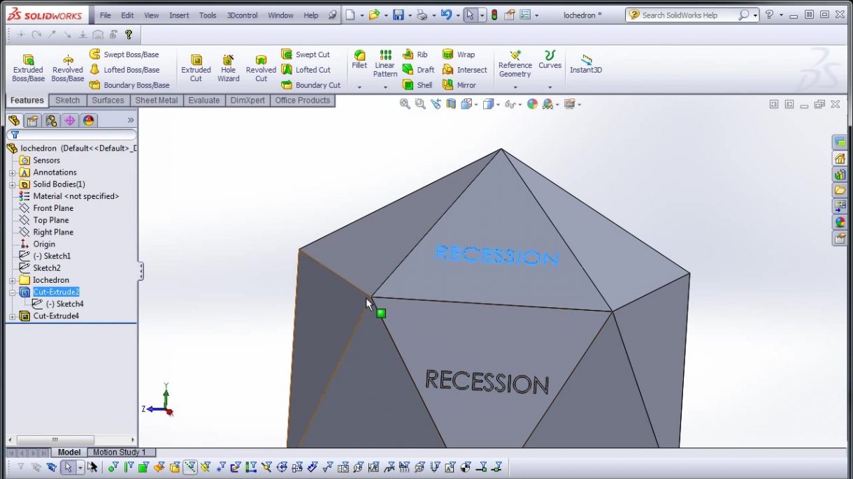 SOLIDWORKS Magic 8 Ball