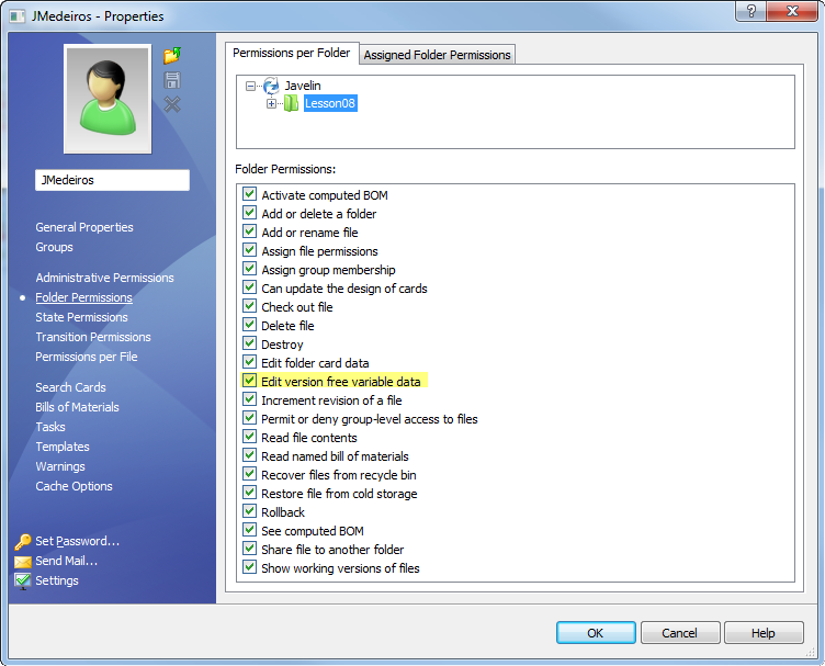Allow editing of version free variables