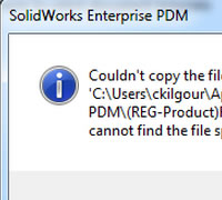 File Missing Error