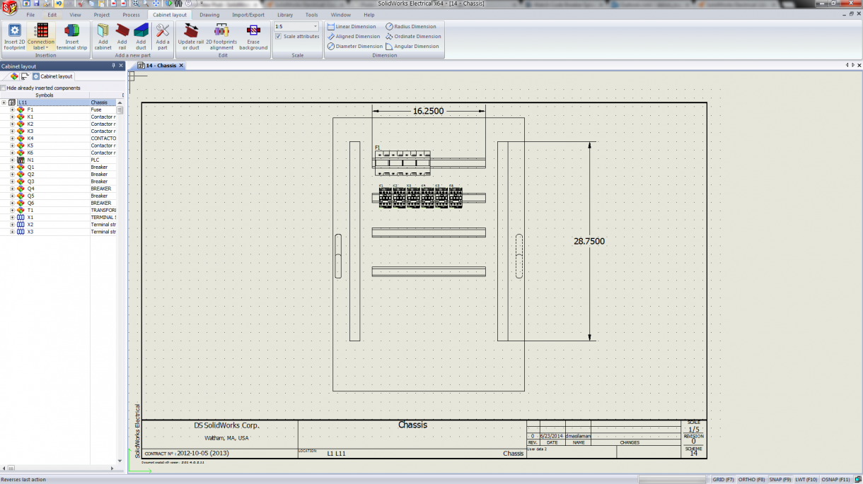 SOLIDWORKS Electrical Cabinet Design