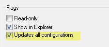 update all configs