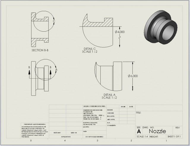 Foreshortened Dimensions in Detail View