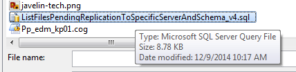 select file
