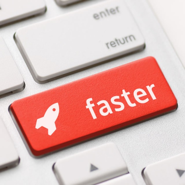 faster button