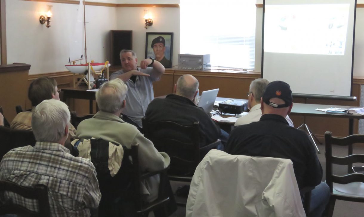 3D Printing Technology presented to the Toronto Metro Marine Modellers Club 5 Paul Sesto presenting at MMM