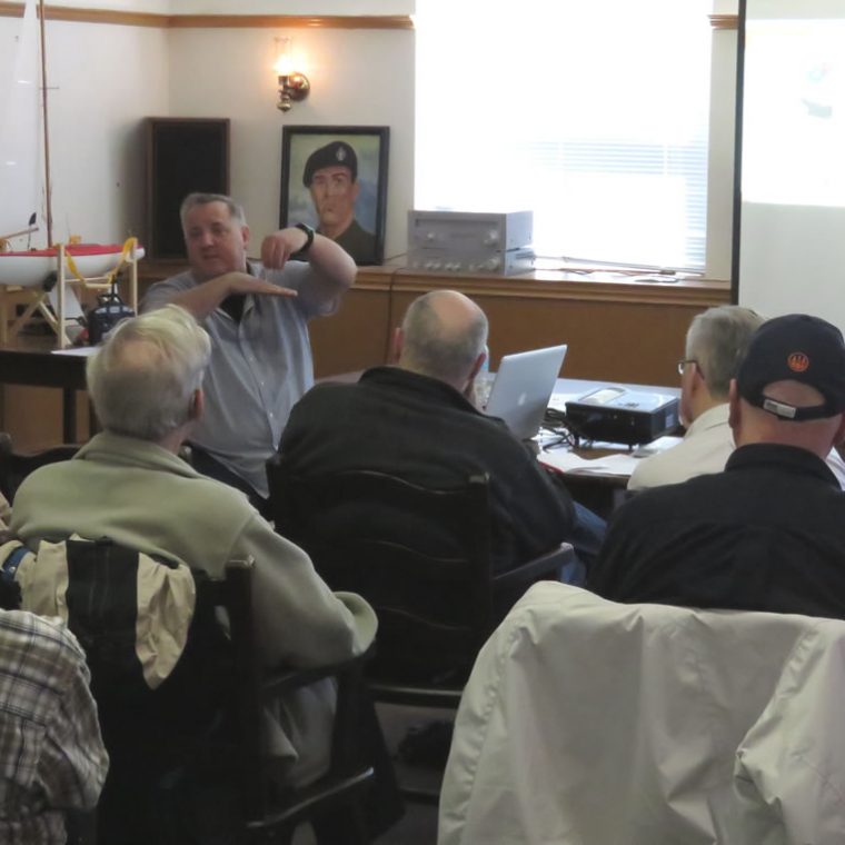 3D Printing Technology presented to the Toronto Metro Marine Modellers Club 17 Paul Sesto presenting at MMM