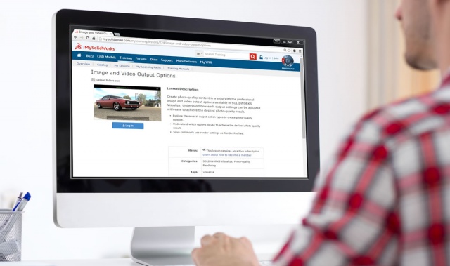 SOLIDWORKS Visualize dans MySolidWorks