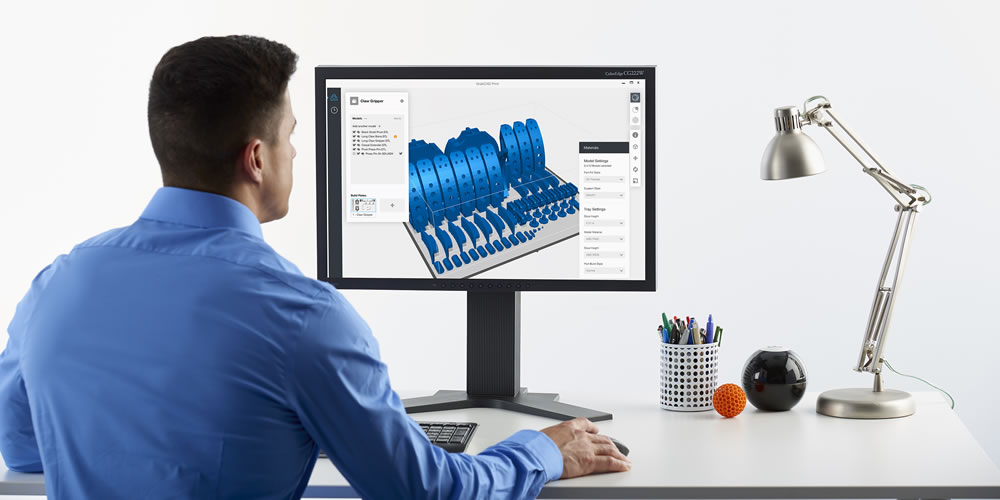 Adopt a simplified 3D Printing Process with GrabCAD Print 1 GrabCAD Print and Stratasys Insight