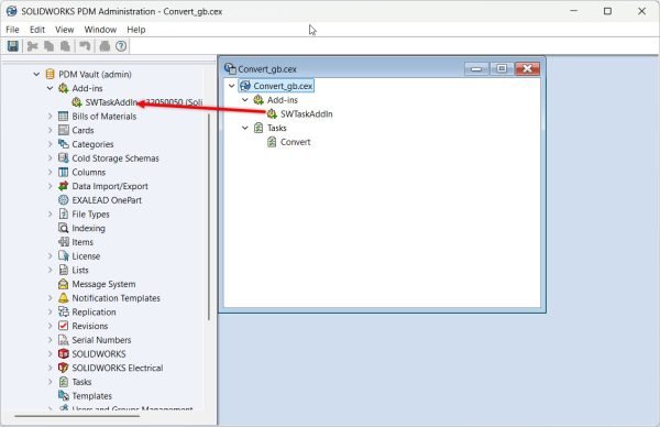 Update SOLIDWORKS PDM Task Add-in 7 4