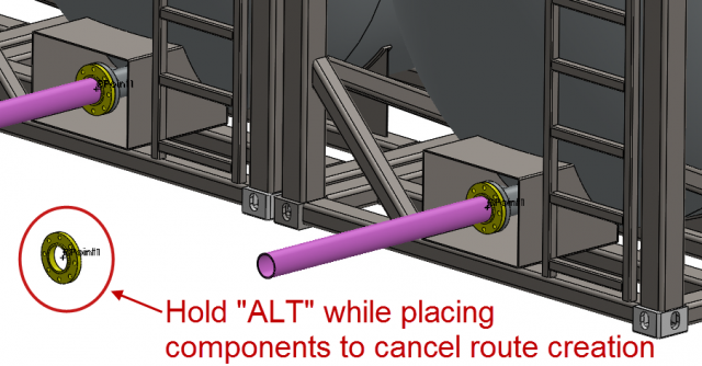 Routing ALT Insert