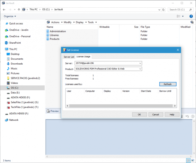 SOLIDWORKS PDM Free License