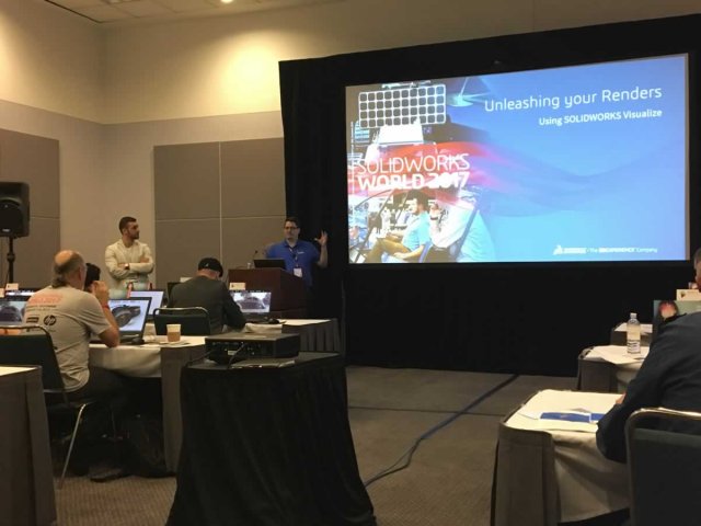 A big thank you to the SOLIDWORKS Visualize Community at SOLIDWORKS World 1 Unleashing the Power of Visualize Session
