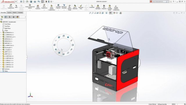 SOLIDWORKS 2018 12 Mouse Gestures now available