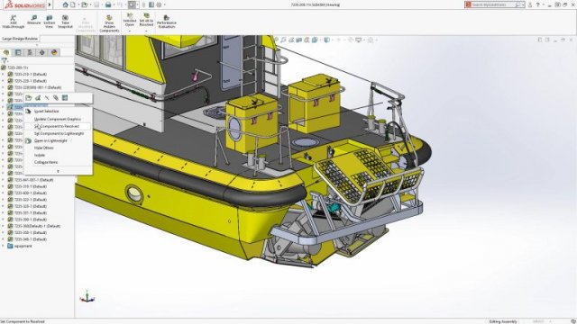Can now set multiple objects to resolved in Large Design Review