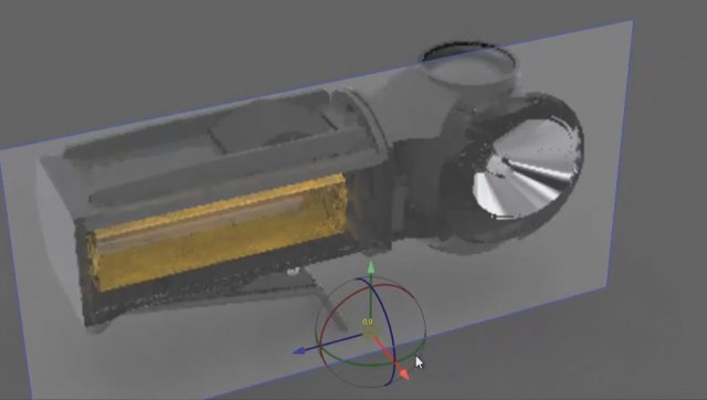 SOLIDWORKS Visualize Cutting Planes
