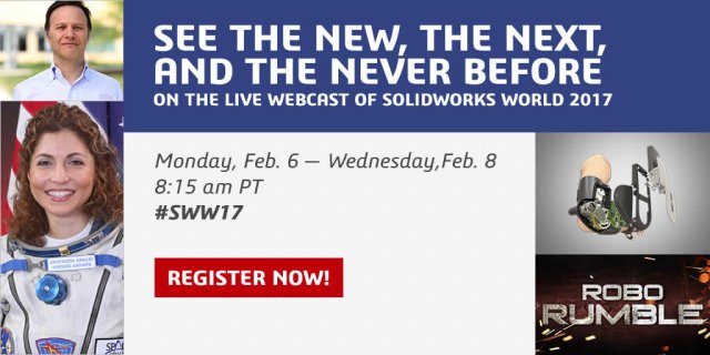 Watch SOLIDWORKS World 2017 Live Online 9 solidworks world 2017