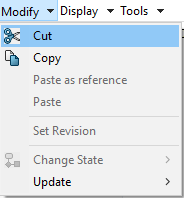 SOLIDWORKS PDM STANDARD Windows Explorer Overview 9 Modify menu