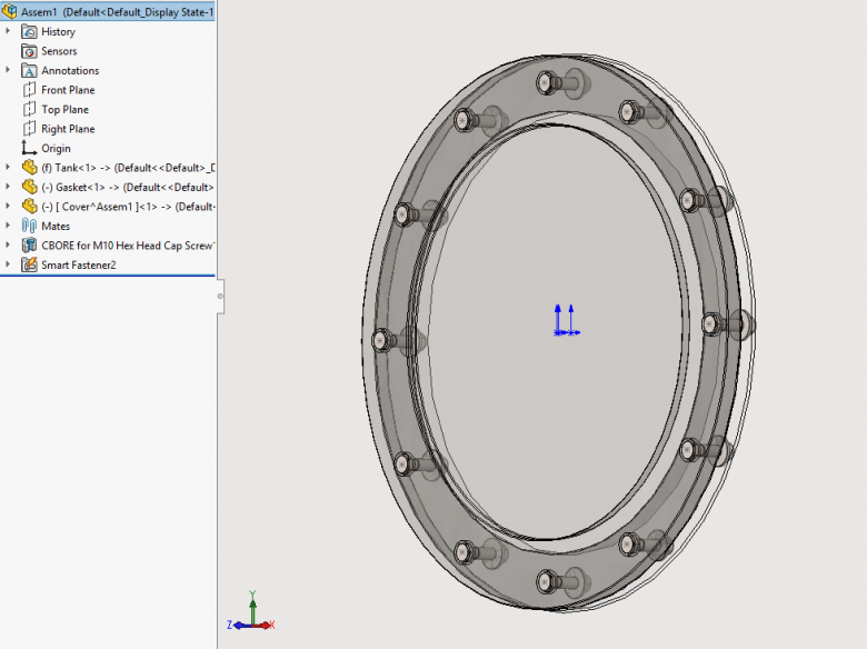Save time by using a SOLIDWORKS Hole Series in your assemblies! 7 SOLIDWORKS Hole Series make it easy to change fastener size or type