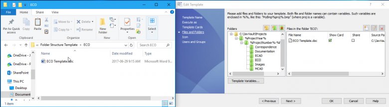 SOLIDWORKS PDM Professional Templates Files included