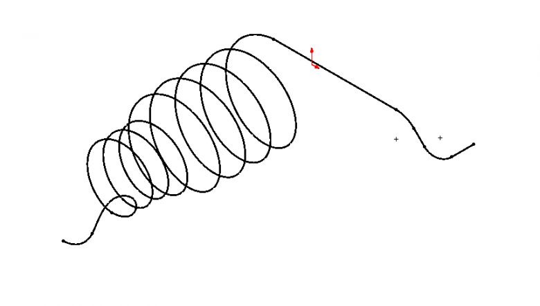 SOLIDWORKS 2018 3D Sketch Mirror 3 Behold: the Fit Spline