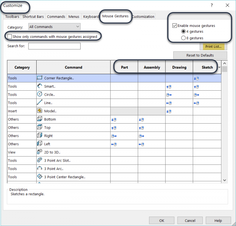SW 2017 mouse gesture tool 1