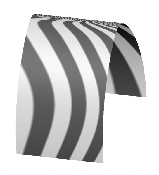 Torsion Zebra Stripes