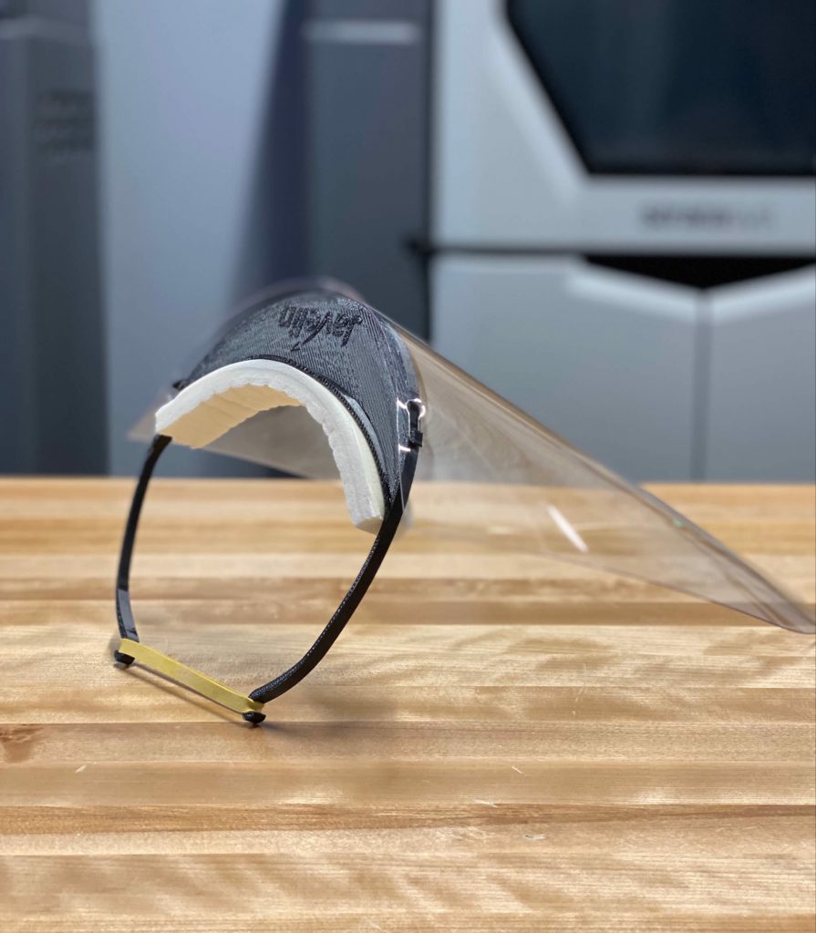 Javelin teams up with Sunnybrook Research Institute to develop and manufacture reusable PPE 17 Assembled Face Shield
