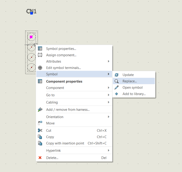 SOLIDWORKS Electrical Schematic Update Symbol Command and Replace Symbol Command not responding