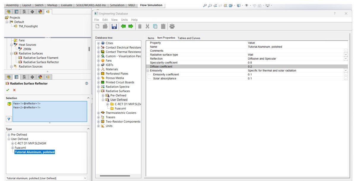 Coefficient de diffusion dans SOLIDWORKS Flow Simulation 