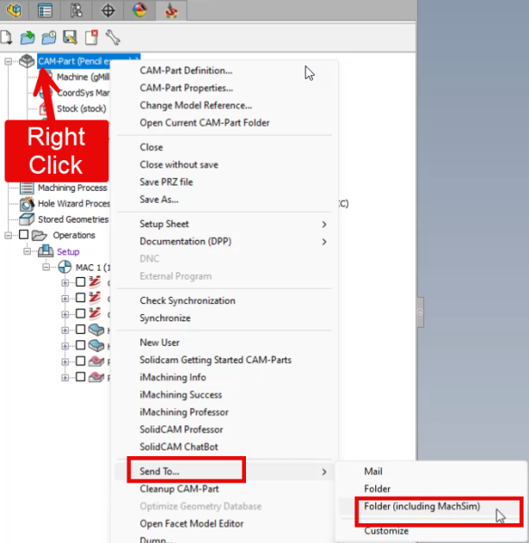 Comment créer un fichier SolidCAM Pack-and-Go.