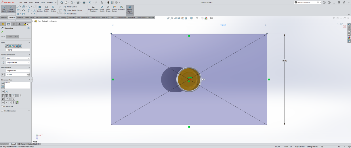 Creating table top