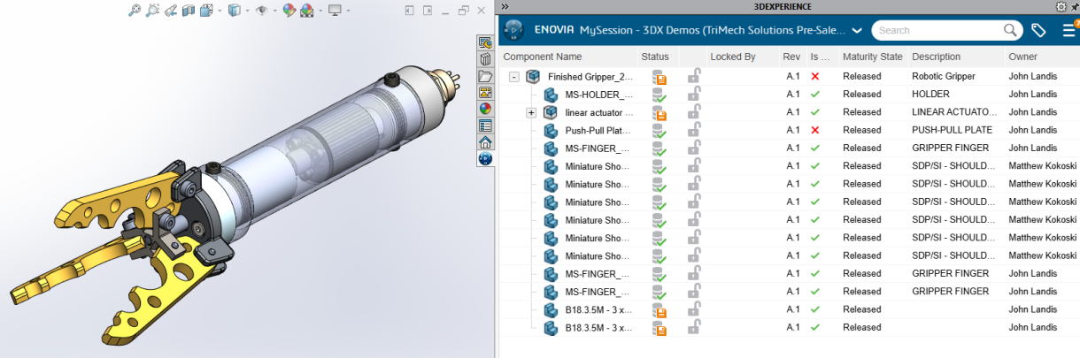 SOLIDWORKS Revision Control 3DEXPERIENCE