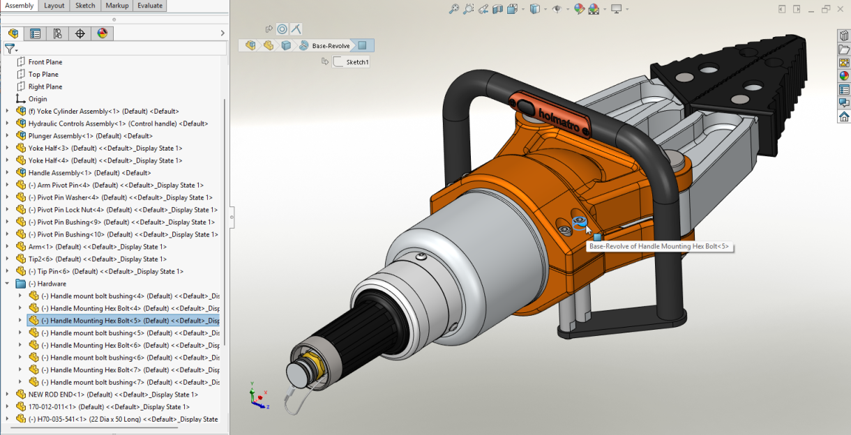 Productivity Tips for the SOLIDWORKS User Interface and FeatureManager 1 FeatureManager de SOLIDWORKS