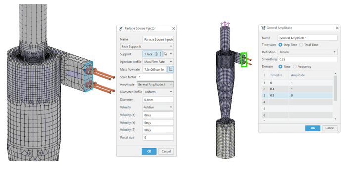 3DEXPERIENCE Particle Studies Particle Simulation