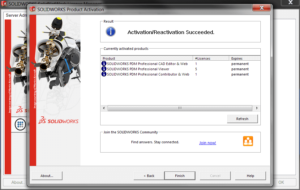 Dépannage des problèmes liés aux licences SOLIDWORKS PDM