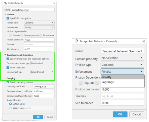 Contact Property setup workflow